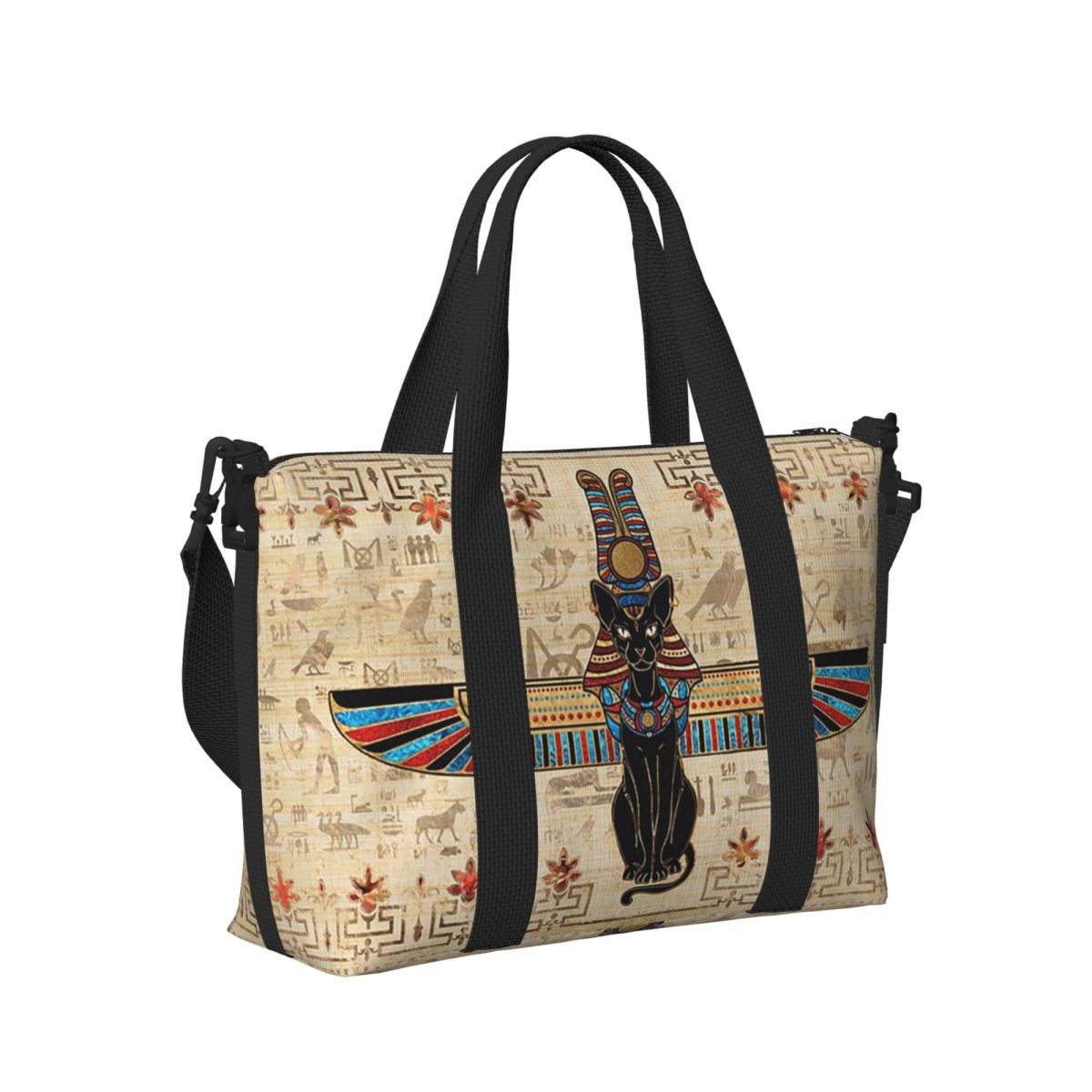 Women Bags Egypt - Sac de voyage de plage hiéroglyphique