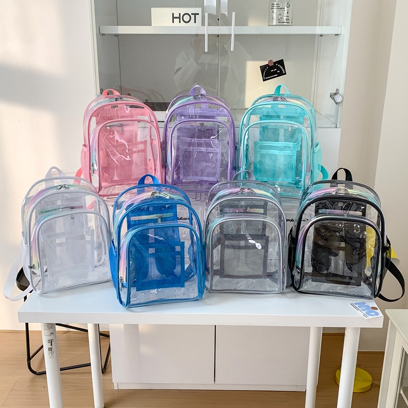 Women Bags For Sale - Sac à dos transparent en PVC