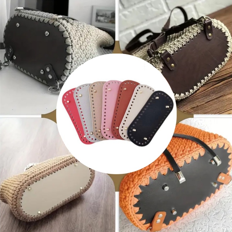 Crochet Market Bag - 21,5x10 cm fond Long pour sac