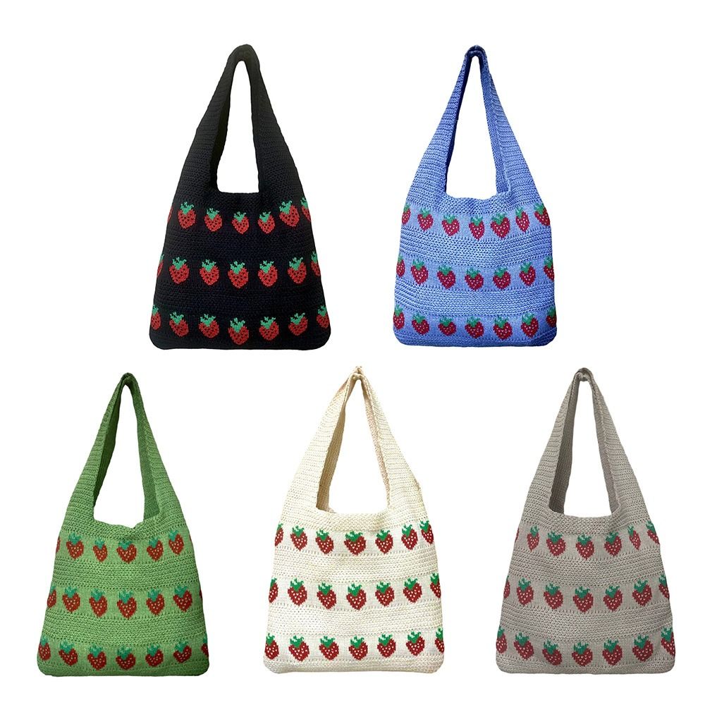 Crochet Market Bag - Sac à main tricoté pour femme,