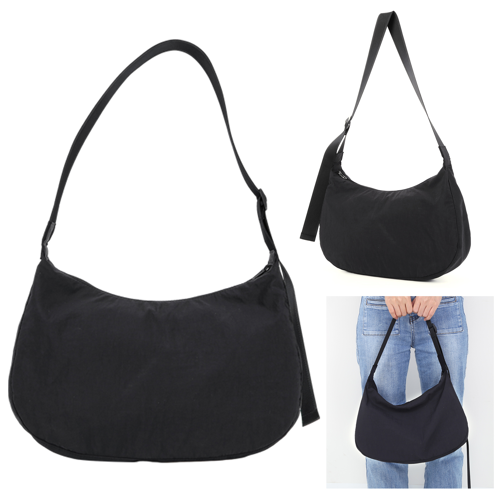 Half Moon Crescent - Sac à bandoulière en nylon pour