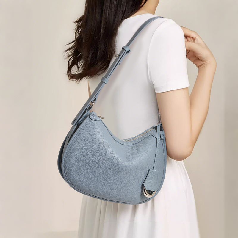 Half Moon Crescent - Nouveau sac en cuir haut de