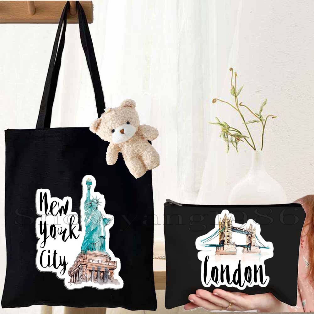 Women Bags Egypt - 3 sacs fourre-tout en toile pour