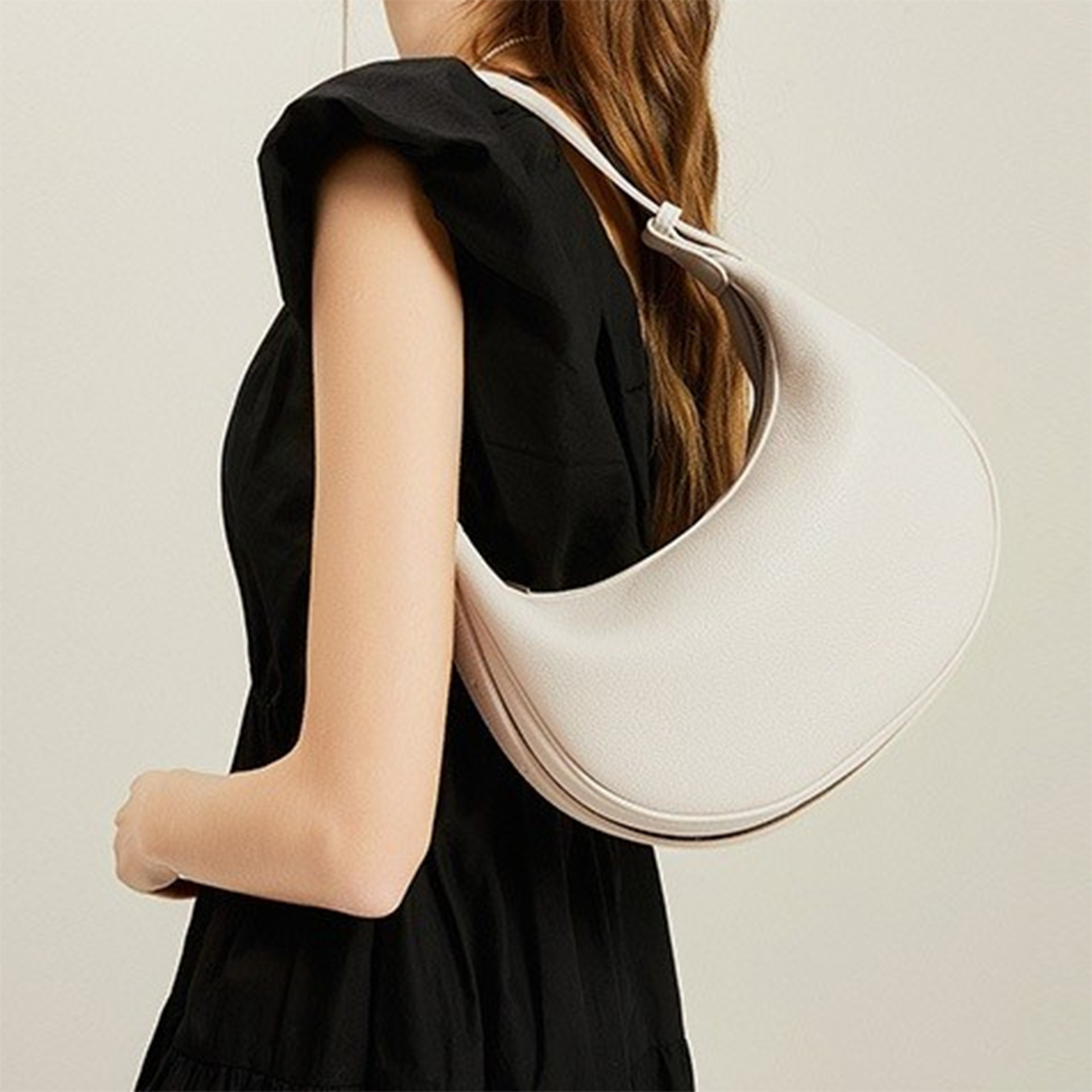 Sac à bandoulière en cuir PU p - Half Moon Crescent avis et prix