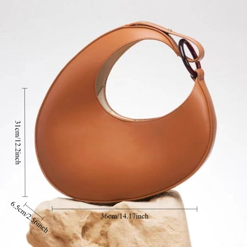 1 pièce de sac sous-bras en fo - Half Moon Crescent avis et prix