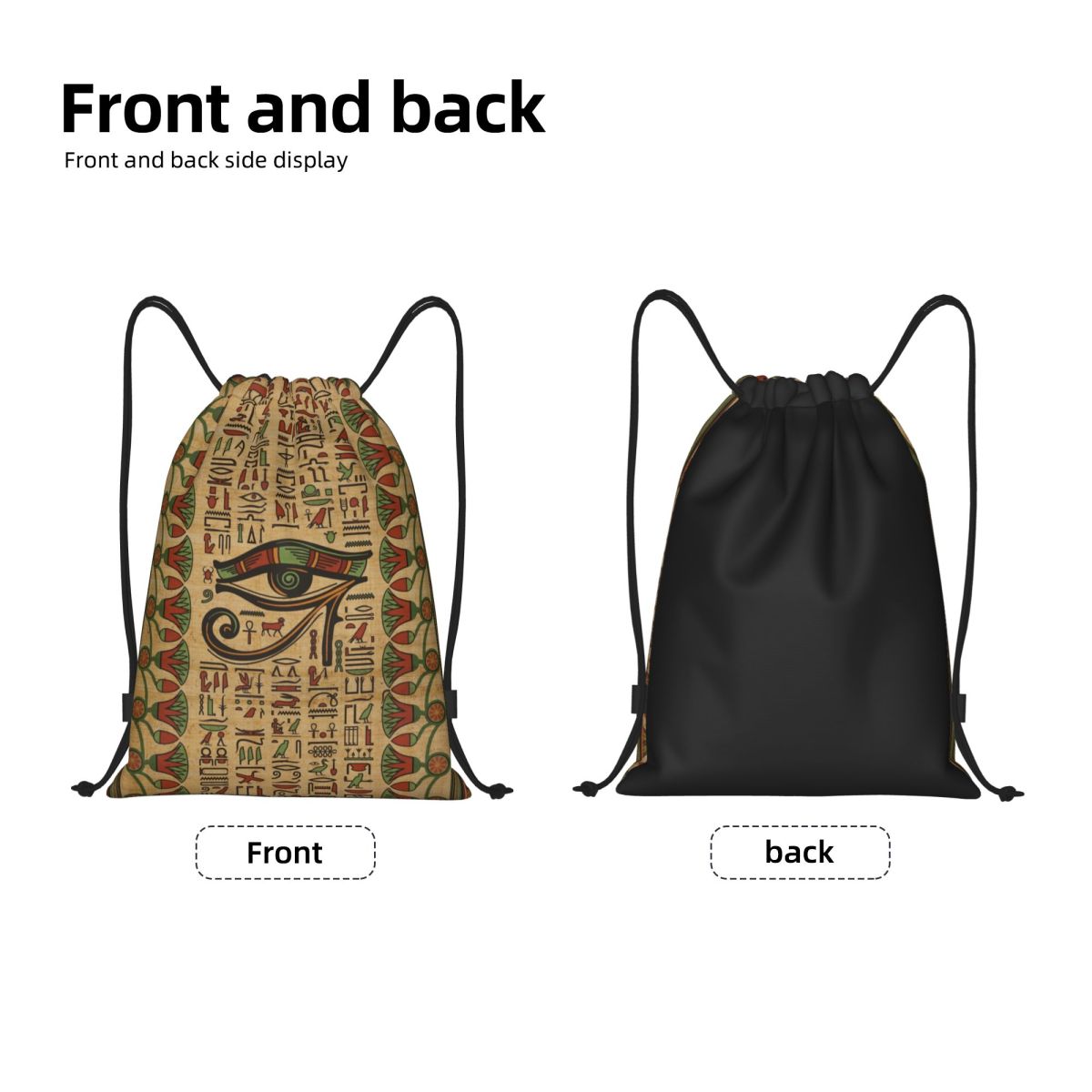 Sac à cordon œil d'horus égypt - Women Bags Egypt avis et prix