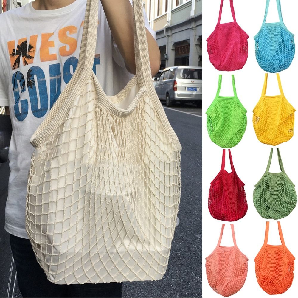 Sacs d'épicerie en coton durab - Crochet Market Bag avis et prix