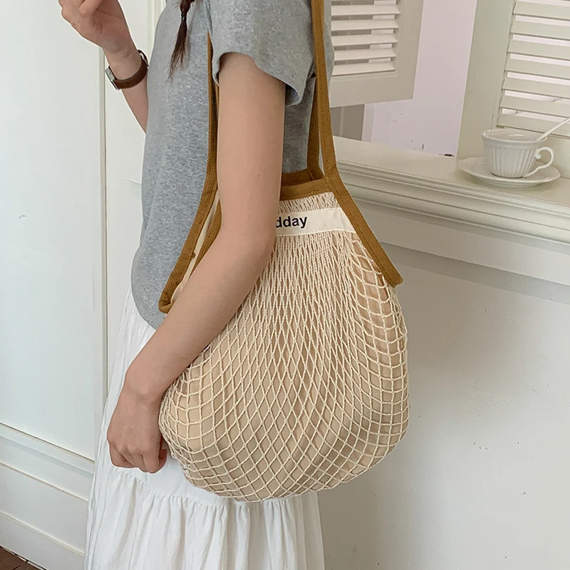 Sac à bandoulière léger et ajo - Crochet Market Bag avis et prix