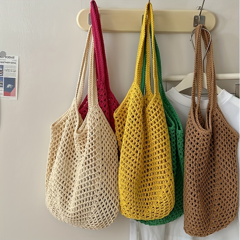 Sac fourre-tout en crochet ajo - Crochet Market Bag avis et prix