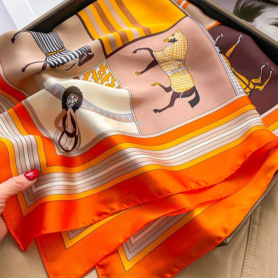 Foulard Carré en Satin Doux po - Women Bags For Office avis et prix