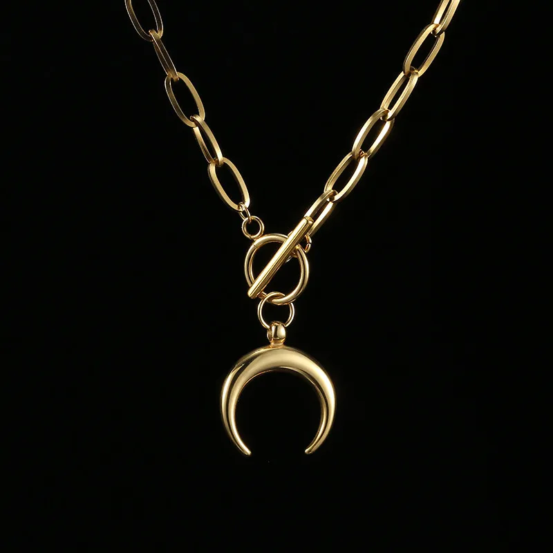 Colliers demi-lune en forme de - Half Moon Crescent avis et prix