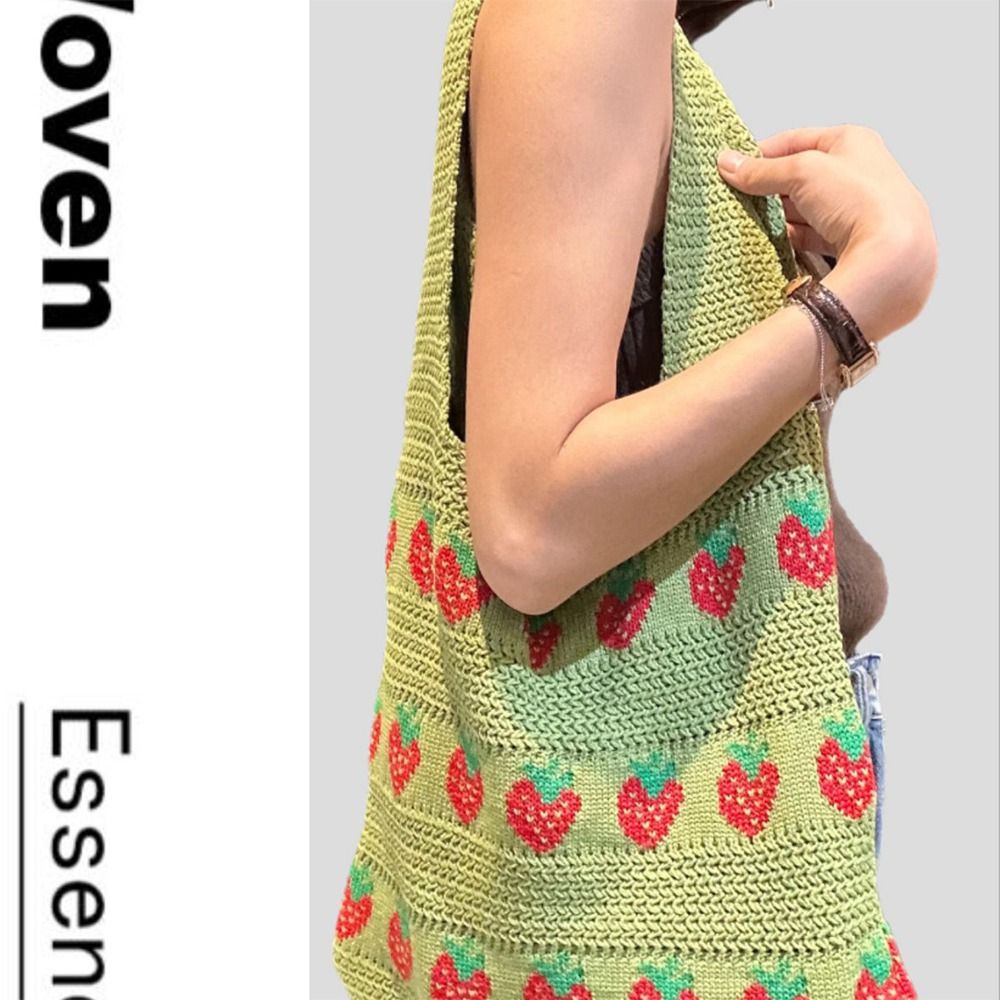 Sac à main tricoté pour femme, - Crochet Market Bag avis et prix