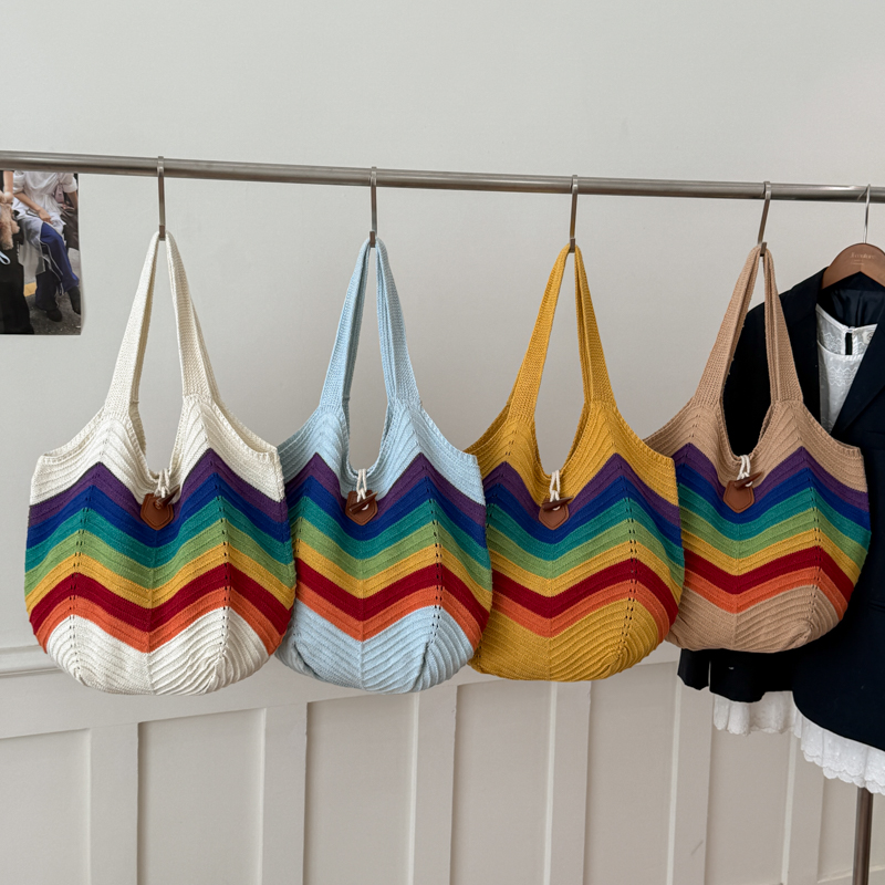 Sac fourre-tout de plage en cr - Crochet Market Bag avis et prix