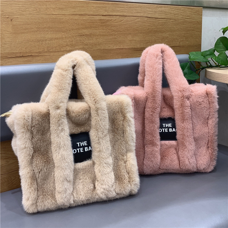Hiver femmes fausse fourrure e - Women'S Tote Bags Designer avis et prix