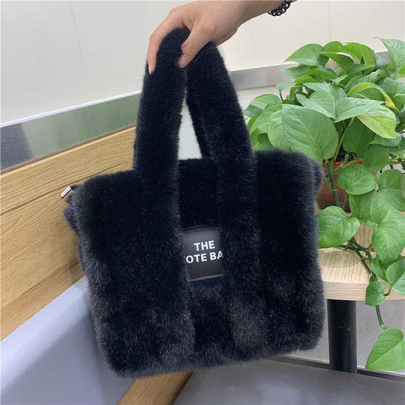 Hiver femmes fausse fourrure e - Women'S Tote Bags Designer avis et prix
