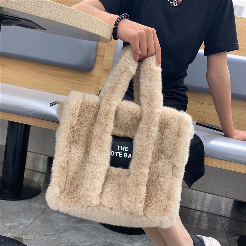 Hiver femmes fausse fourrure e - Women'S Tote Bags Designer avis et prix