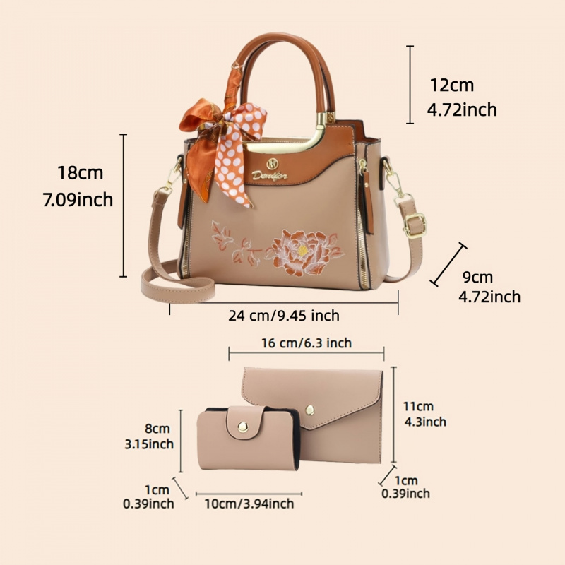 Ensemble de 3 sacs à main brod - Women Bags For Office avis et prix