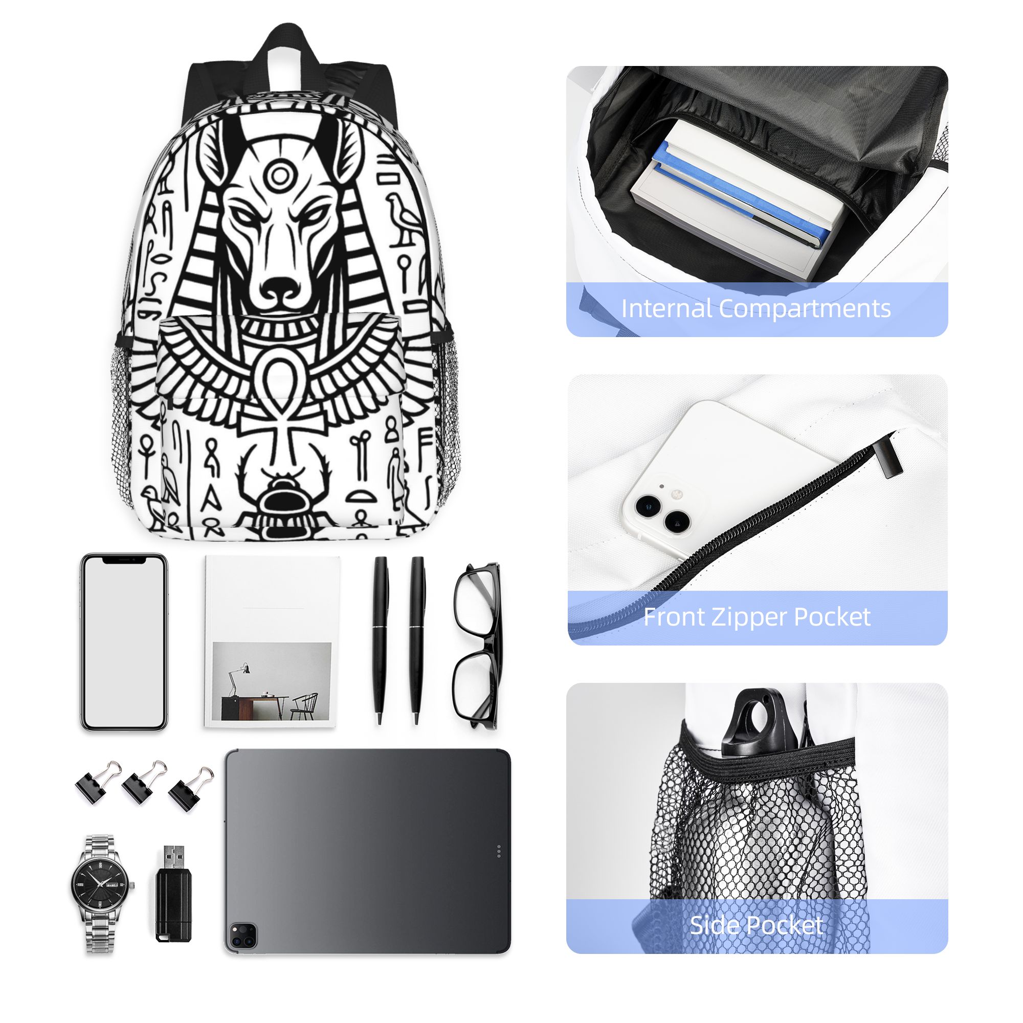 Sac à dos avec motif de dieux  - Women Bags Egypt avis et prix