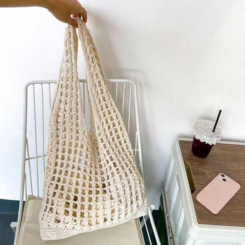 Sac fourre-tout en crochet pou - Crochet Market Bag avis et prix