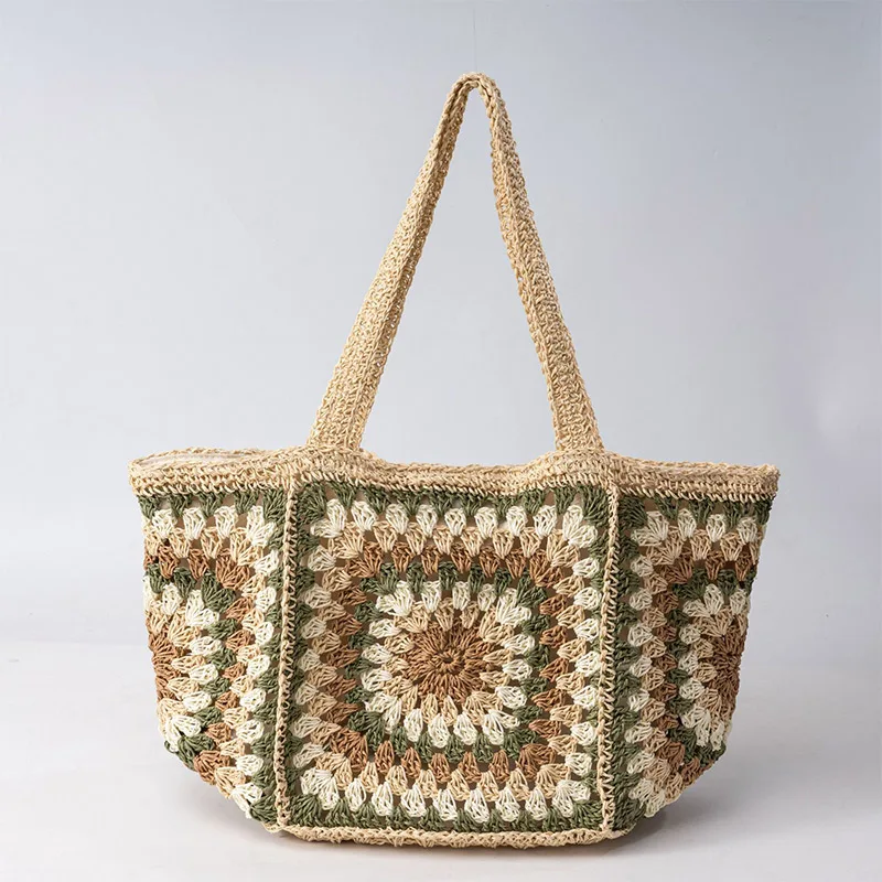 Sac d'été tissé à la main, sac - Crochet Market Bag avis et prix