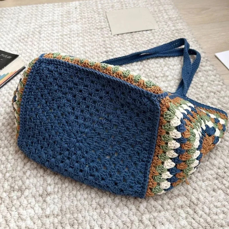 Sac d'été tissé à la main, sac - Crochet Market Bag avis et prix