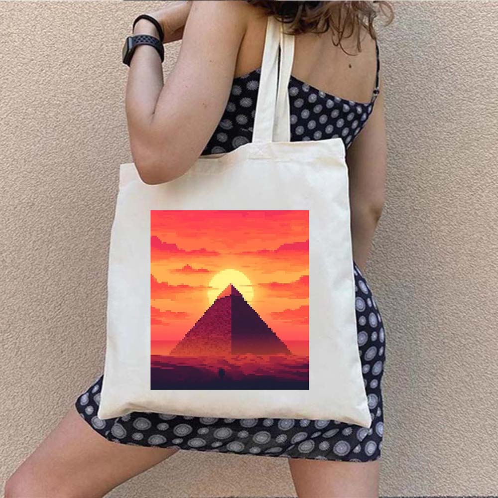 Sac fourre-tout en toile de co - Women Bags Egypt avis et prix