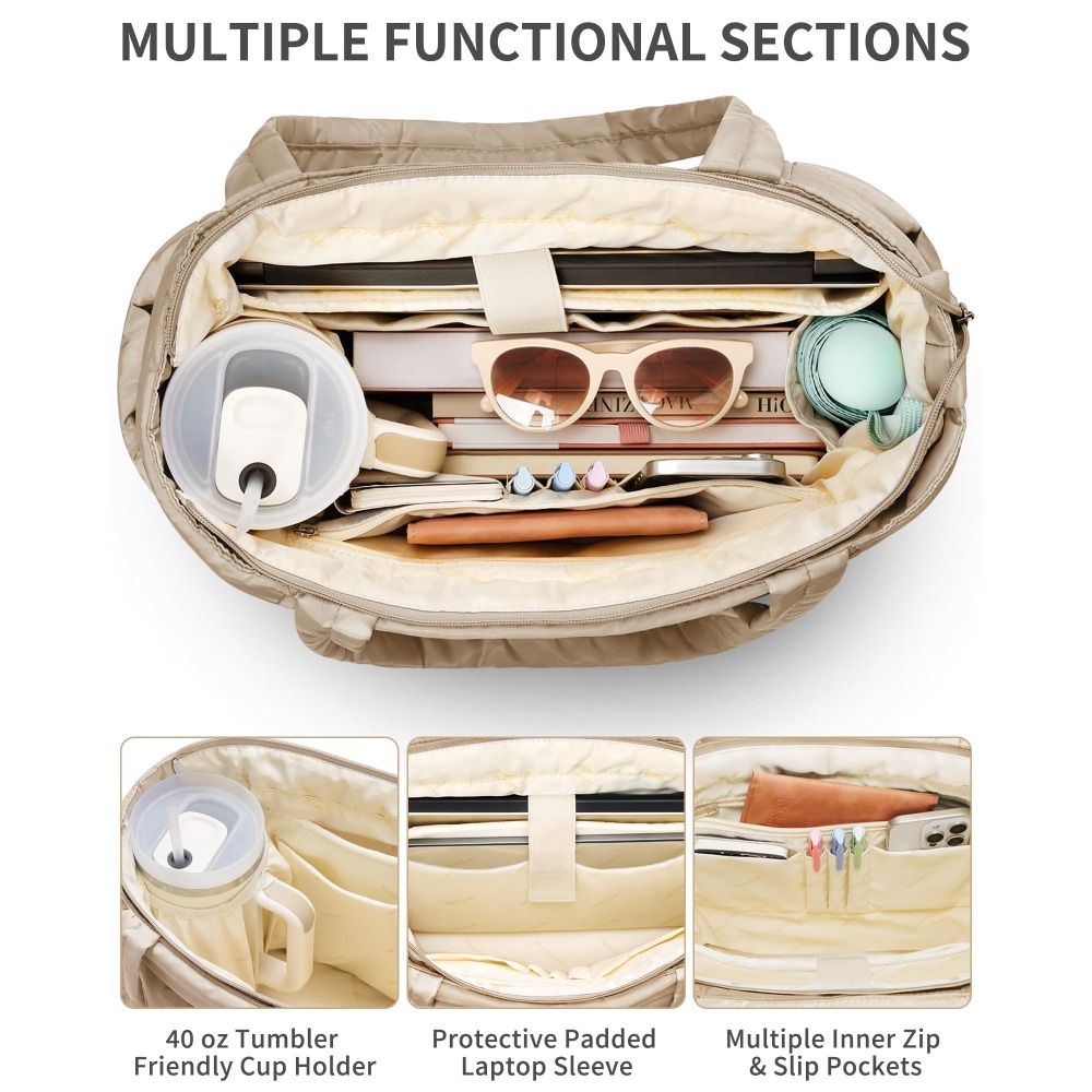 Sac fourre-tout matelassé gran - Women Bags For Work avis et prix