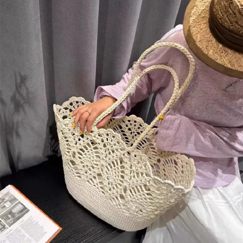 Vintage fleurs à la main trico - Crochet Market Bag avis et prix