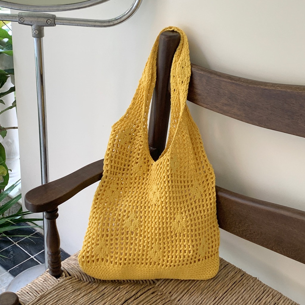 Sac à bandoulière en crochet f - Crochet Market Bag avis et prix